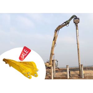 30ton-38ton Excavator Pile Driving Arm Pile Driver Attachment For Piling Higher