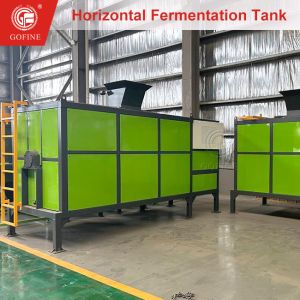Temperature Controlled 60-100℃ Organic Waste Fermentation Machine Composting