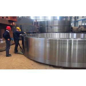 cement rotary kiln tyre and cement kiln parts and forging riding ring