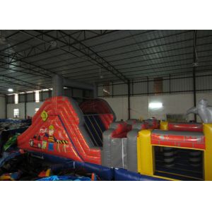 Commercial inflatable obstacle courses construction worker inflatable obstacle