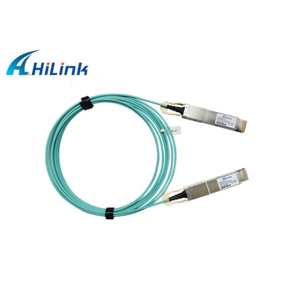 400G AOC QSFP-DD 400Gb/s Active Optical Cable 5M 8*26G OM4 Multimode Fiber MMF