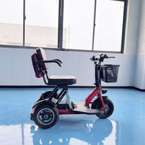 China 10 Inch Leisure Folding Electric Tricycle Portability And Practicality on sale
