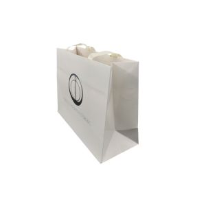 Collapsible Personalized Favor Bags Handling Printing Grosgrain Handle