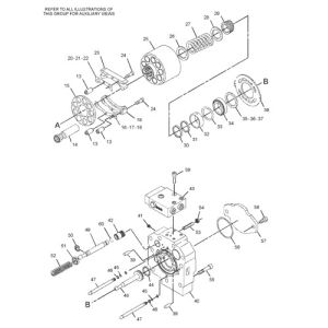 299-5790 20R3400 For CAT Track D7R II D7R XR HPR135 PUMP GP-PISTON IMPLEMENT