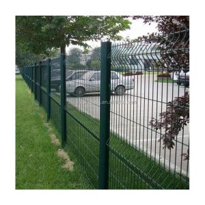 Direct Sale Hot-Dipped Galvanized 3D Welded Wire Mesh Fence Panel with Pvc