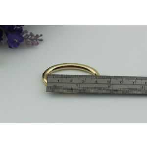 Good Quality Alloy 38 MM Hanging Brush Anti Brass Color Metal O Spring Gate