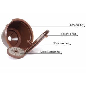 Buy cheap Food Grade Stainless Steel Coffee Filter , K Cup Refillable Filter Easy Clean from wholesalers