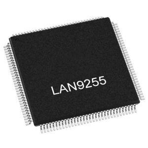 Ethernet IC LAN9255-V/ZMX018 Ethernet Controller With Integrated PHYs