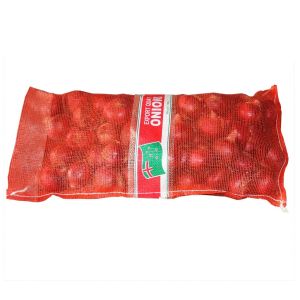 Convenient Drawstring Pp Leno Mesh Bag for Packaging Fruits and Vegetables