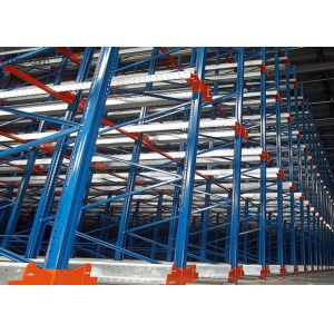 Moveable Radio Shuttle Racking Metal Pallet Rack Storage Stainless Steel Q235