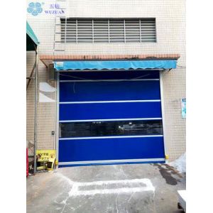 Industrial Custom Fast Interior Automatic Roller Shutter Door Aluminum High