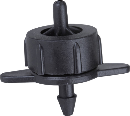 Agriculture Watering System Drippers Adjustable Pressure Flux Dripper With PC