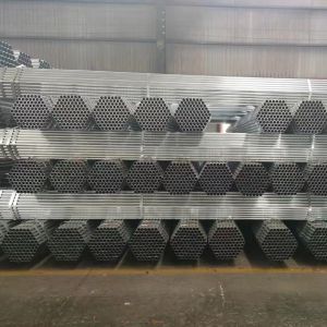 MS ERW Hollow Steel Pipe Hot Dip Galvanized Steel Pipe ASTM A106 A36 A53 1.0033