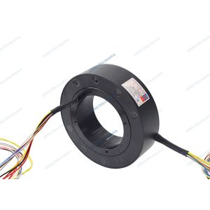 Industry Automatic Equipment Low Temperature Slip Ring with Through Hole 50rpm