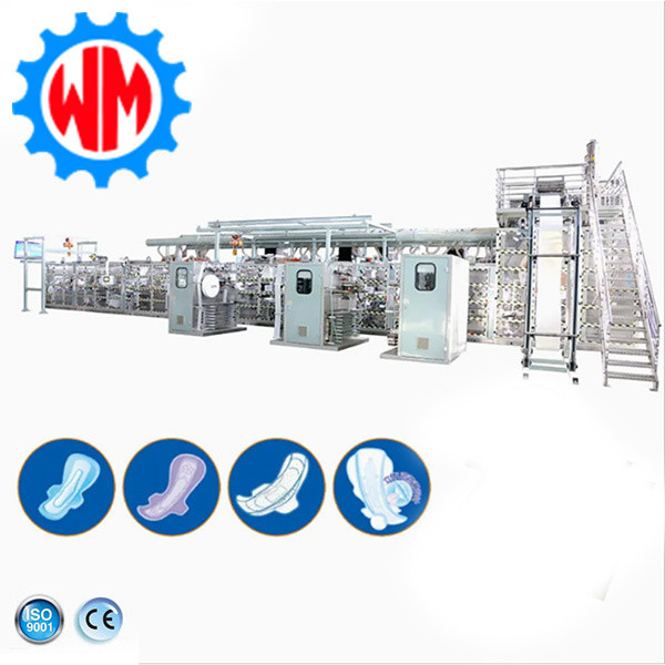 Full Servo Baby Diaper Making Machine High Speed Automatic System with Good