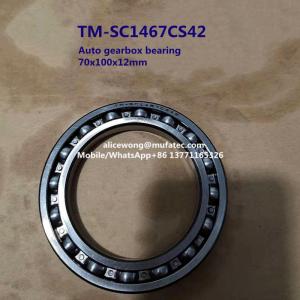 China TM-SC1467CS42 SC1467CS42 automotive manual transmission gearbox bearings non-standard ball bearings 70*100*12mm on sale