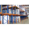 Equipped With Scissor Forklift Drive In Pallet Heavy Duty Steel Storage Racking System for sale
