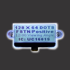 ST7565R SGS FSTN Positive Transmissive LCD Module 128×64 DOT Matrix Cog FPC Line