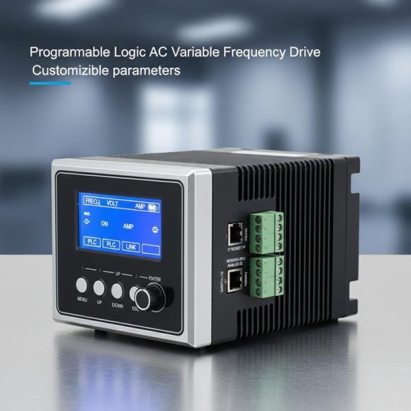 Programmable Logic AC Variable Frequency Drive Allowing Customizable Parameters