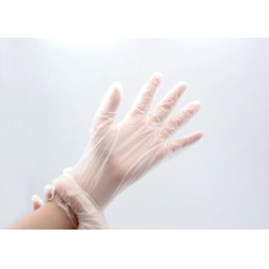 China Various sizes Disposable PVC Gloves 100% Natural Latex For Safety Working on sale