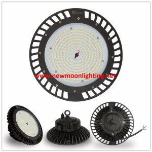 150 Watt LED High Bay UFO Lights,22500 Lumen,Ultra Efficient 150 LM/W,6500K,IP65