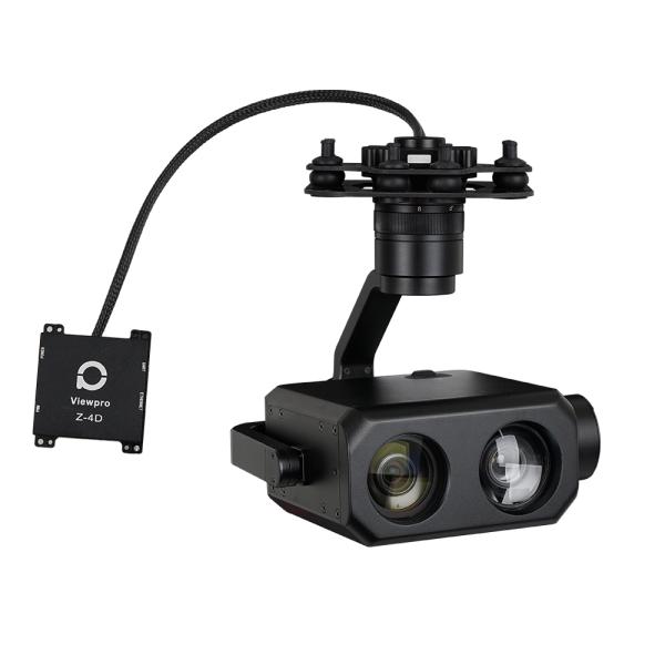30x Optical Zoom and Spotlight Illumination Night Vision Gimbal Camera