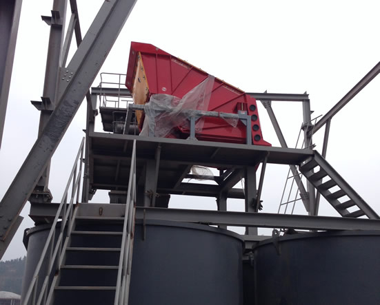 High Performance 60tph 100tph Probability Screen For Ore Dressing Equipment