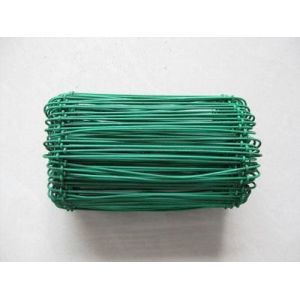 HOT SALE! Black annealed U type wire Galvanized u type wire pvc coated u type