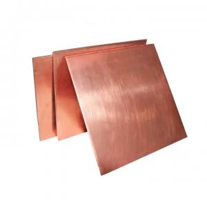 Wholesale 99.9% Purity 0.5 Mm Copper Sheet Metal ASTM C10100 C11000 3mm Polished Copper Sheet from china suppliers