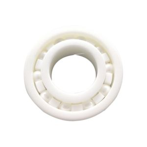 6000 ZrO2 Ceramic Deep Groove Ball Bearing Low Vibration For Skateboard
