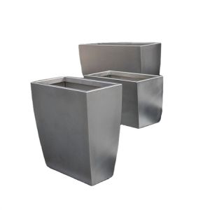 Garden stainless steel irregular planters and flower pots