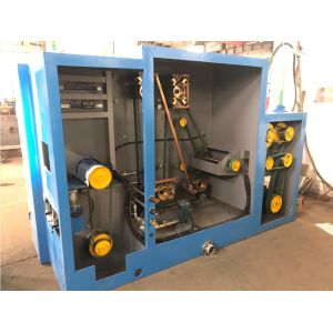 22 Dies High Speed Wire Drawing Machine With Annealer And Siemens PLC Touch