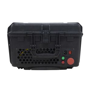 48V Handheld Laser Cleaning Machine , 100watt Laser Metal Rust Remover