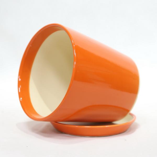 Glossy Ceramic Decorative Pots Lightweight for Home Decor