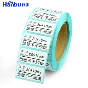 Buy cheap Customized Self Adhesive Thermal Paper Labels 0.071mm Rectangle Shape from wholesalers