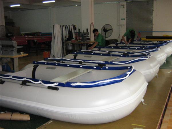 Quality 14.1 Ft Small Inflatable Water Games , Dive Inflatable Power Boat Abrasion Proof for sale