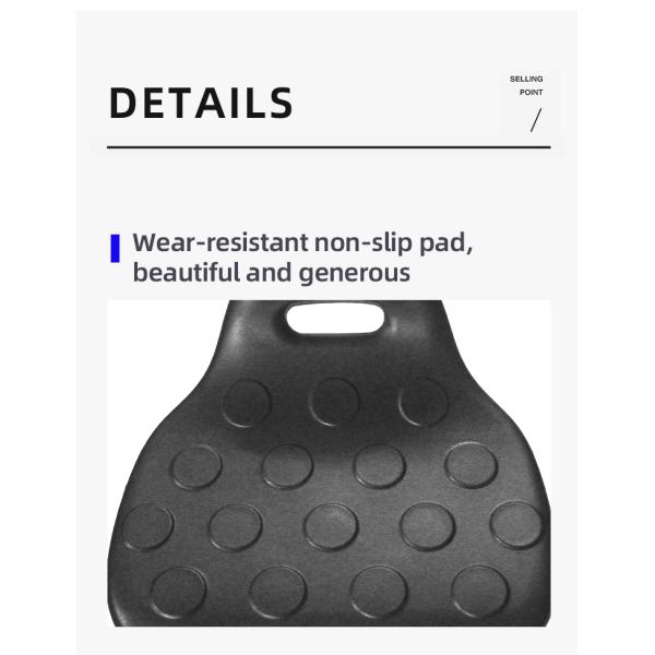 Small Bench Swivel Chair Cushion Pad PU Integrated Nitro Molding Sponge Stool