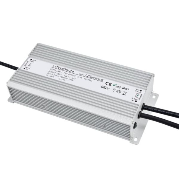 Quality Wide Voltage IP67 Waterproof Switching Power Supply Constant Voltage Compact Size 800W 24V 36V 48V LED Driver for sale