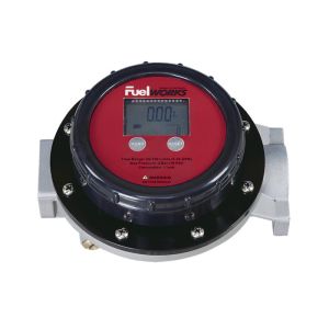 Digital Fuel Flow Meter With LCD Display 1 Inch Inlet Outlet
