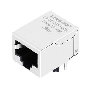 48F-01NW2NL RJ45 With Gigabit Magnetics LPJG0801DNL Unmanaged Media Converter