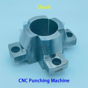 OEM CNC Hole Punching Machine Parts 3 Jaw Chuck For Tube Cutting Bending End