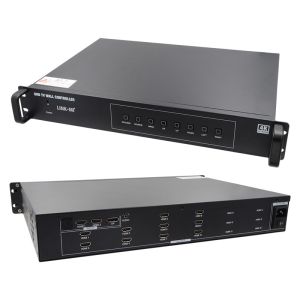 4K Video Wall Splitter HDMI1 2x5 Splicing HDMI2.0 HDMI1.4 DP Input 4K@60Hz 4:4:4