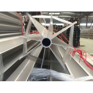 Wholesale High Strength 7075 Alum Extrusion Profile Light Weight Used As Mortar Tail Fin from china suppliers
