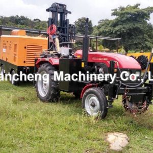 Tractor Mounted Water Well Drilling Machine 260m Full Hydraulic Borehole Rig