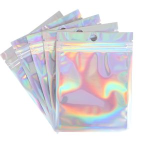 Biodegradable Holographic ziplockk Pouches