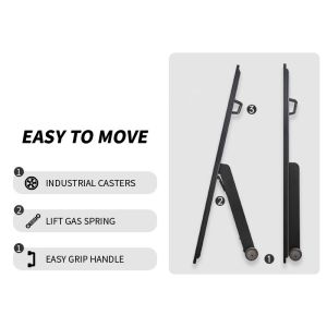 Portable Commercial Outdoor Digital Signage Displays Mobile IP65 43" Capacitive