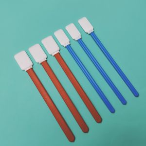 Wholesale 714 Lint Free Flat Square Dacron Cleaning Stick Car Cleaning Polyester Swab For Cleanroom from china suppliers