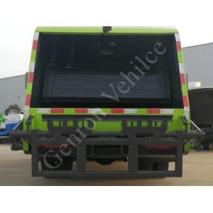 7100x2450x2950 Municipal Garbage Trash Compactor 4x2 Compressed Rubbish Vehicle
