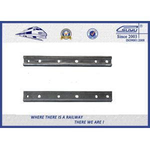 Wholesale Plain Surface 6 Holes Rail Joint Bar Railroad Fish Plate For UIC60 UIC54 Steel Rail from china suppliers
