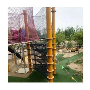 Playground Amusement Park Climbing Nets Colorful Amusement Park Netting